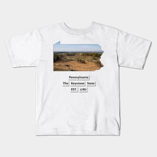 Pennsylvania USA Kids T-Shirt